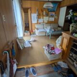 解体作業に伴う片付け