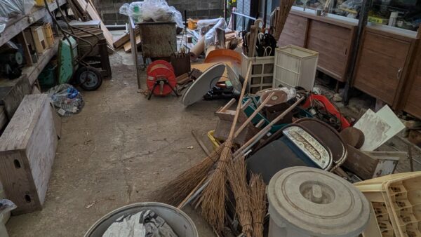 宮崎市　車庫の整理整頓