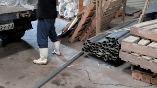 都城市　倉庫の片付け